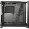 C-703 Vision ATX Gaming korpusas, Grūdintas stiklas, Juodas