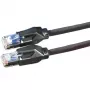 DTWYLER jungiamasis kabelis Cat.6 Class E S/FTP CU 7702 flex LSOH Hirose TM21 juodas 5m