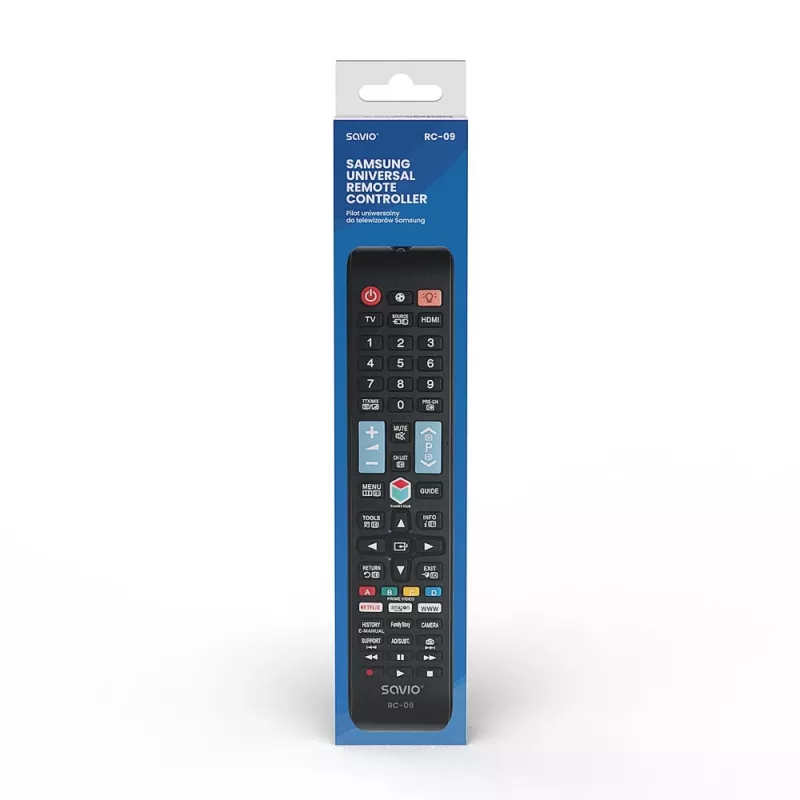 Savio RC-09 infraraudonųjų spindulių nuotolinio valdymo pultas išmaniajam televizoriui