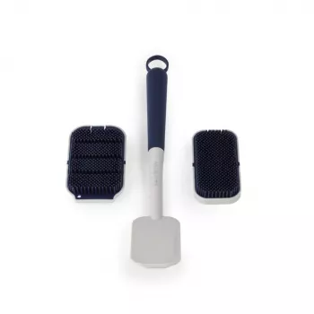 Šepetėlis indams Beldray Deep Clean LA032814FEU7 su guminiais šereliais, ergonomiška rankena