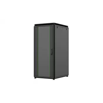 Laisvai pastatomas stovo korpusas LOGON RDL26U68BL 26U 600 kg Juodas