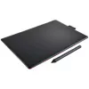 Wacom One by Medium grafinė planšetė Juoda, Raudona 2540 lpi 216 x 135 mm USB