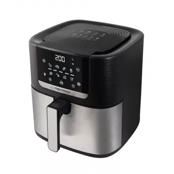 Karšto oro gruzdintuvė ESPERANZA EKA004 — 8 L, 1700 W, 8 programų, jutiklinis valdymas, nerūdijantis plienas