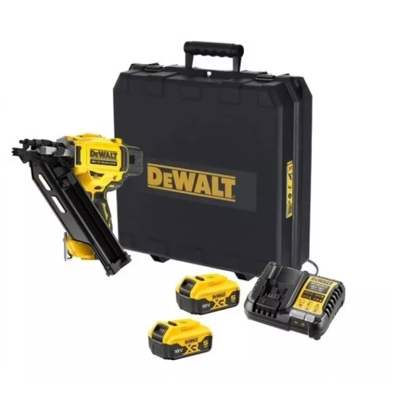 Pneumatinis vinys kalimo pistoletas DeWalt DCN930P2-QW belaidis bešepetinis, 30° kampu