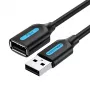 USB 2.0 ilginimo laidas Vention CBIBJ 5 m – vyriškas į moterišką, juodas
