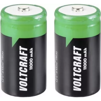 Voltcraft HR20 Mono D akumuliatorius NiMH 11000 mAh 1,2 V 2 vnt. (VC-12714030)