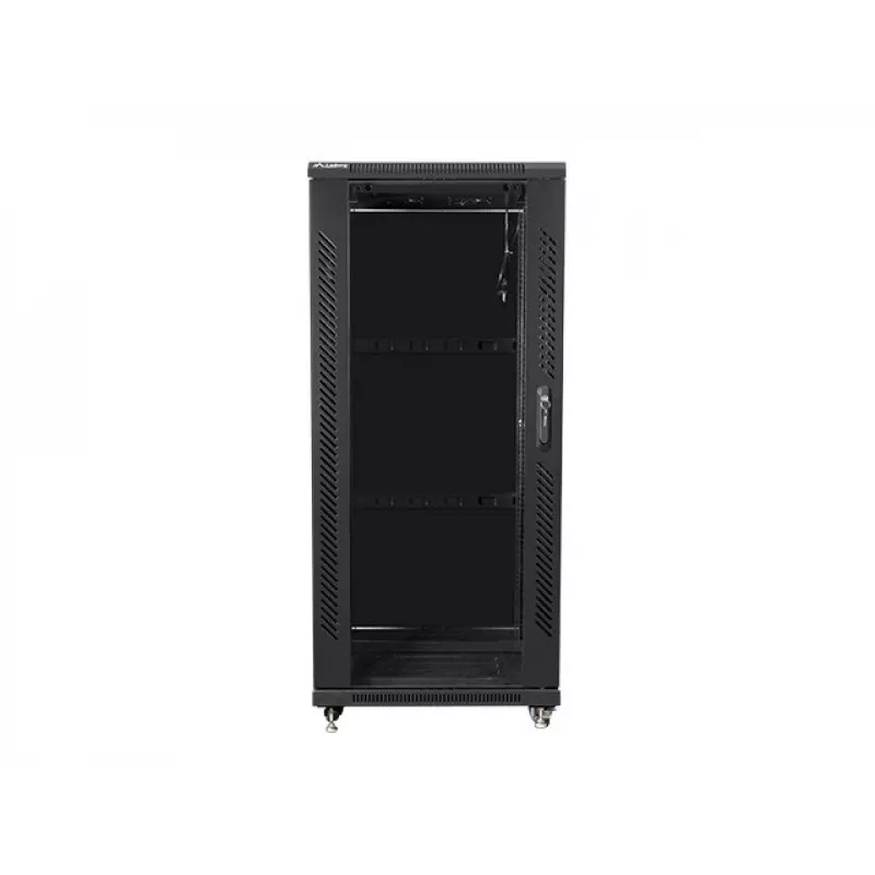 Grindinis stovas Lanberg FF01-6827-12B 19 inch 27U 600x800 mm juodas