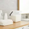Plastikinis indas skysčiams Rotho Basic 9 L modelis 1770101100RP, baltas, su dangteliu ir pakabinimo anga