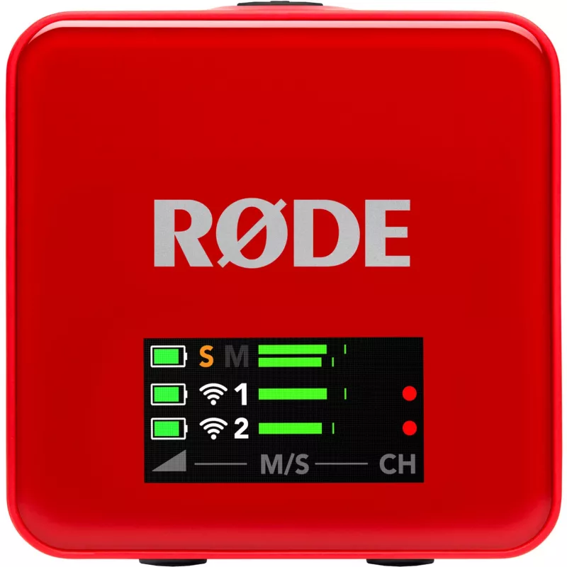 RØDE Wireless GO III raudona - belaidė mikrofonų sistema (raudona)