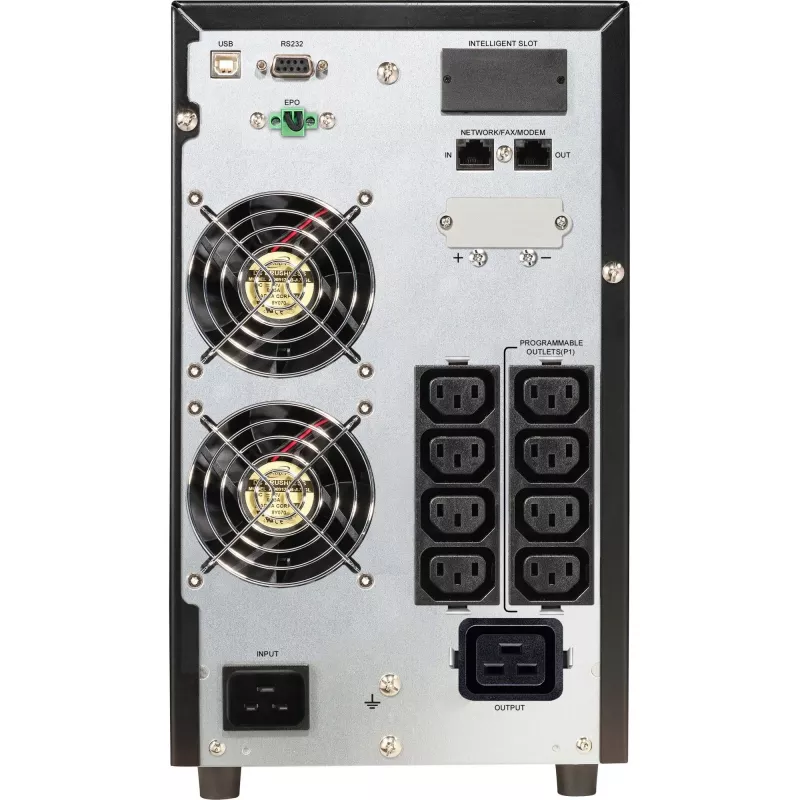PowerWalker VFI 3000 CG PF1 nepertraukiamo maitinimo šaltinis (UPS) 3 kVA 3000 W, 9 lizdai