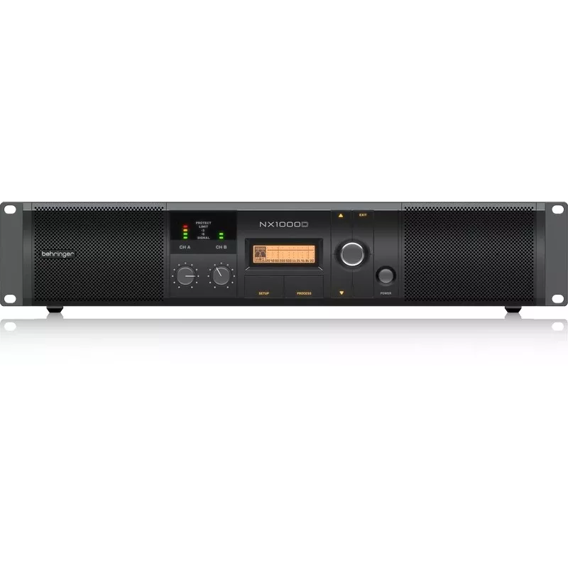 Behringer NX1000D garso stiprintuvas Scena/Pasirodymai Juoda