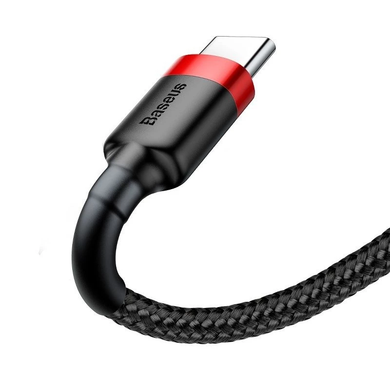 Mobiliojo telefono laidas Baseus Raudonas 1m USB A USB C