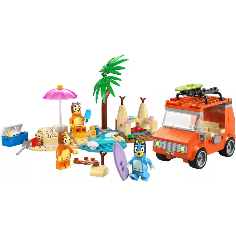 LEGO Bluey Blue Car Family Trip 11202 – konstruktorius su automobiliu ir figūrėlėmis