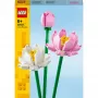 LEGO 40647 Lotosų gėlės — Botaninė kolekcija, modulinis modelis, 220 detalių, aukštis 300 mm, nuo 8 metų