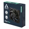 ARCTIC P14 Pro 140 mm PWM ventiliatorius, juodas