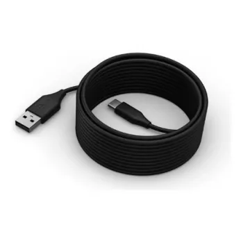 USB-C į USB-A laidas Lenovo 5 m Juodas, skirtas ThinkSmart ir periferiniams įrenginiams, duomenų sinchronizavimui ir įkrovimui