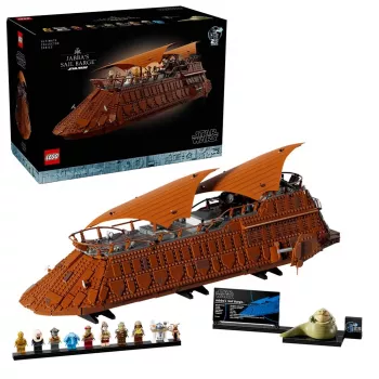 LEGO Star Wars rinkinys Jabos barža 75397 — 3943 detalės, 11 minifigūrėlių, 18+