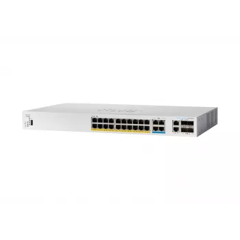 Valdomas tinklo jungiklis Cisco Catalyst C1300-24MGP-4X L2/L3 24 prievadai PoE