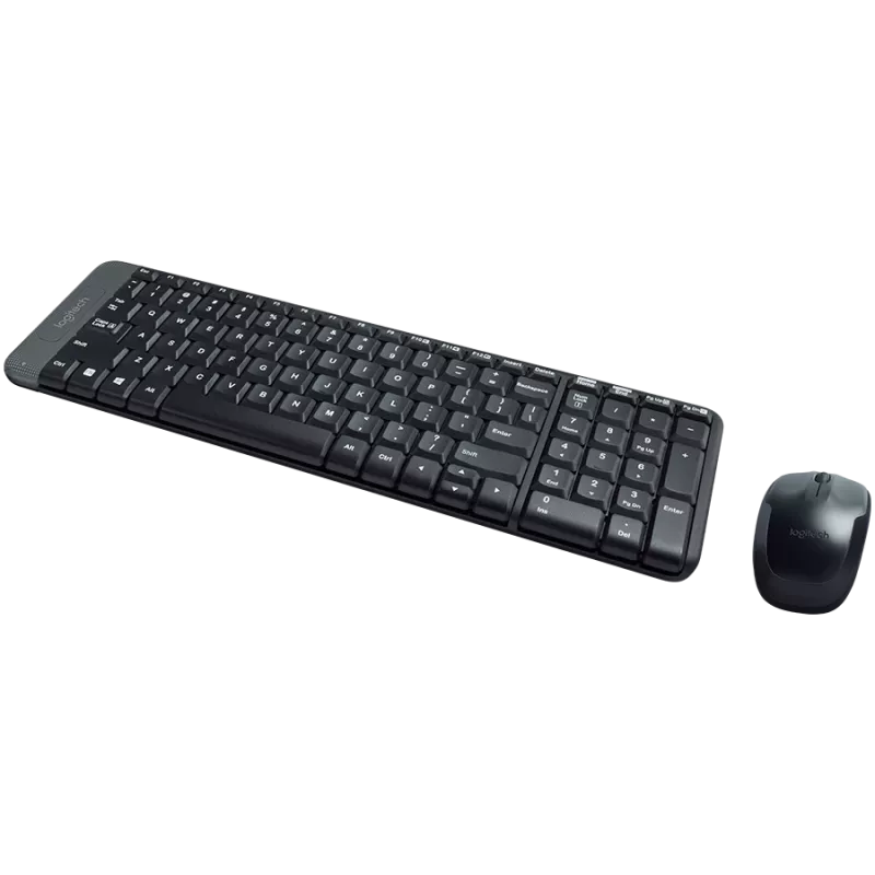 Logitech Wireless Desktop MK220 RU belaidis klaviatūros ir pelės rinkinys
