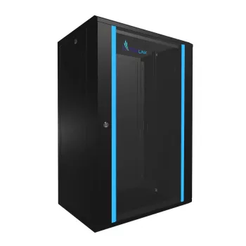 Sieninis tinklo stovas Extralink 18U 600x450 Juodas