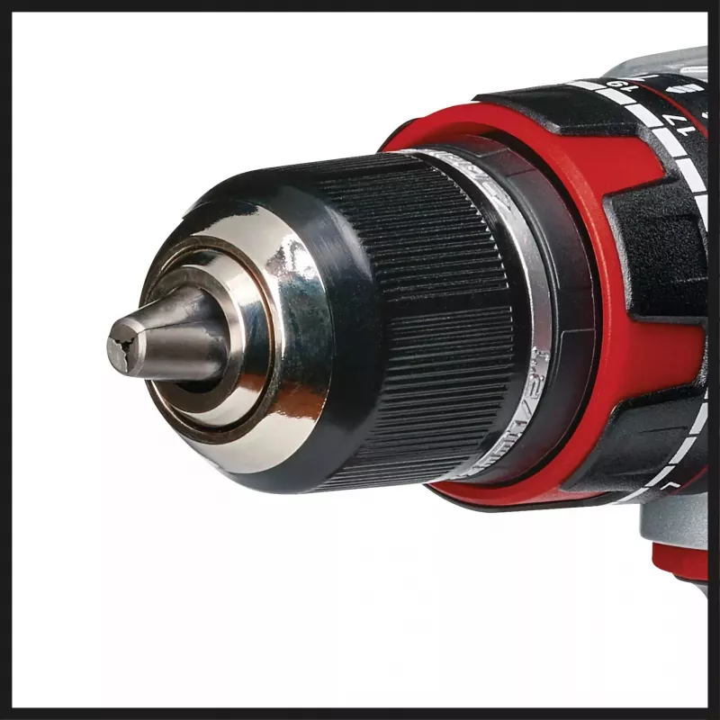 Einhell Expert Plus TE-CD 18 Li - Gręžtuvas-suktuvas su smūgio mechanizmu - Belaidis - 2 greičiai - Rakto griebtuvas 13 mm - 60 N·m - be akumuliatoriaus - 18 V