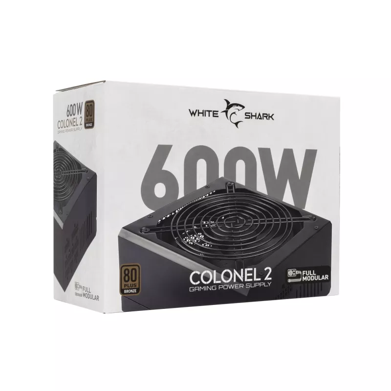Maitinimo šaltinis White Shark GPSU-B600S Colonel-2 600W