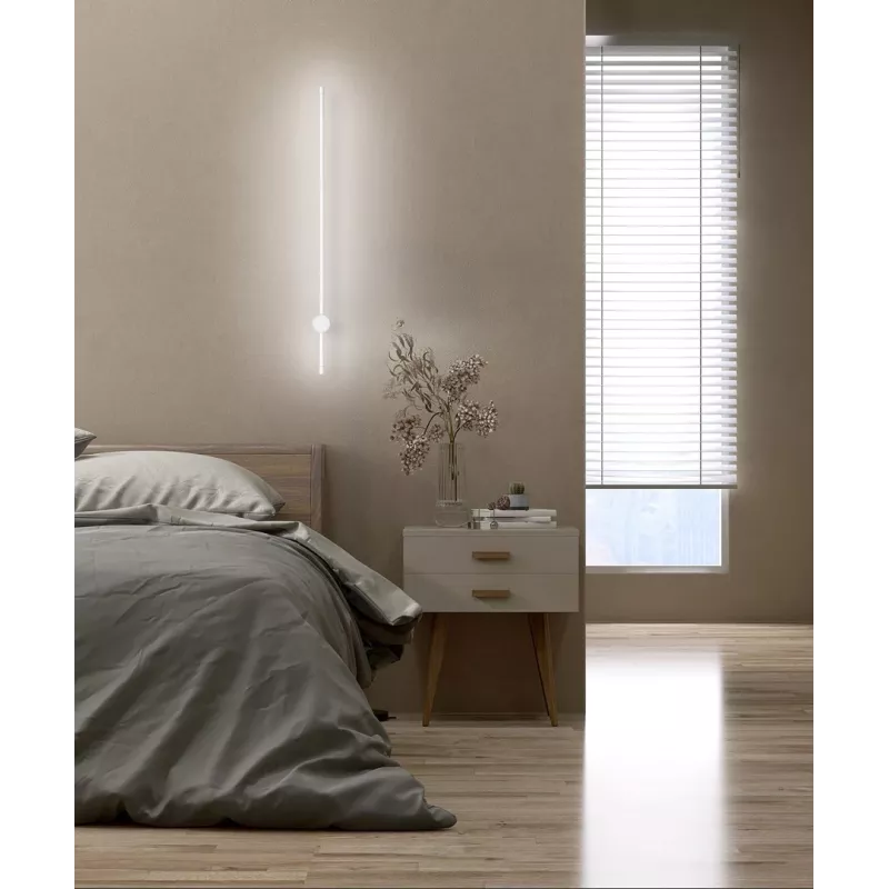 Activejet LED sieninis šviestuvas AJE-HILTON White NW