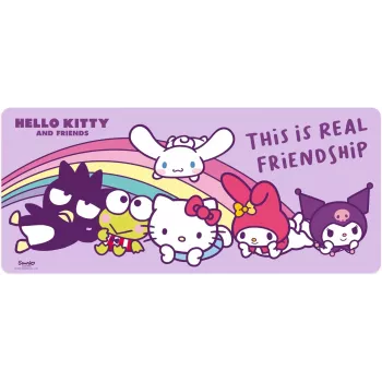 Pelėdos kilimėlis vaikams Euroswan 80×30 cm Hello Kitty, didelis staltiesinis kilimėlis pelei ir klaviatūrai