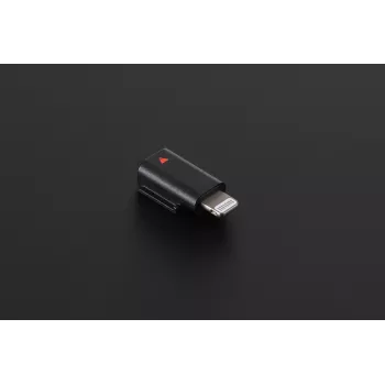 Garso adapteris DJI Mic 3 Mobile Phone Adapter (Lightning) – juodas, skirtas Apple įrenginiams