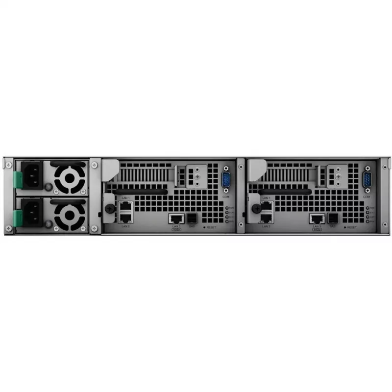 Synology SA3200D NAS serveris, 12 vietų, montuojamas į stelažą, RAID 0/1/5/6/10/JBOD/RAID F1, 16 GB RAM, GbE/10GbE, iSCSI, 2U (SA3200D)
