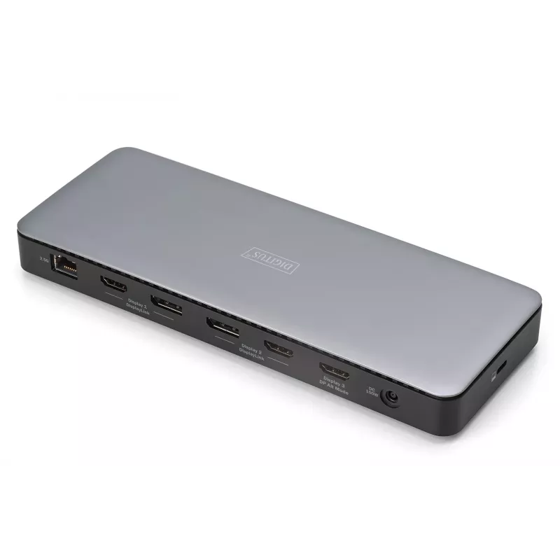 Digitus USB-C dokavimo stotelė 13 prievadų USB 3.2 Gen 2 4K Ultra HD