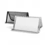 Business stovas Forpus, juodas, 1 skyrius, perforuotas metalas