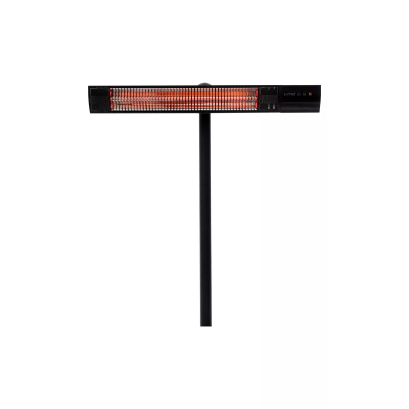 SUNRED RD-DARK-25S tamsusis stovimas infraraudonųjų spindulių šildytuvas, 2500 W, juodas, IP55