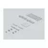 Keystone skydelis DeLOCK 43407 4 prievadai pilkas