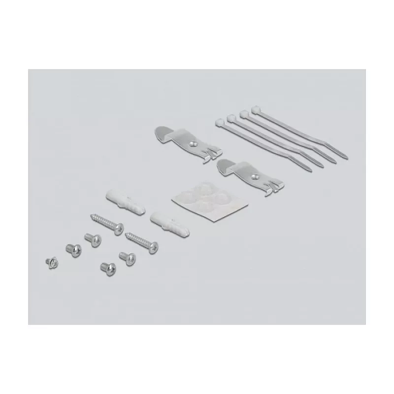 Keystone skydelis DeLOCK 43407 4 prievadai pilkas