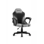 Žaidimų kėdė vaikams Huzaro HZ-Ranger 1.0 Gray tinklelis, pilka ir juoda