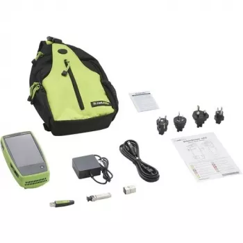 Tinklo testavimo įrenginys Fluke Networks EtherScope nXG EXG-300 – trijuostis Wi‑Fi (2.4/5/6 GHz), RJ-45, USB-A/C, maitinamas baterija, 5 colių LCD