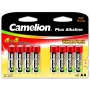 Šarminės baterijos CAMELION AA LR6 Plus, 8 vnt., AA (LR6)