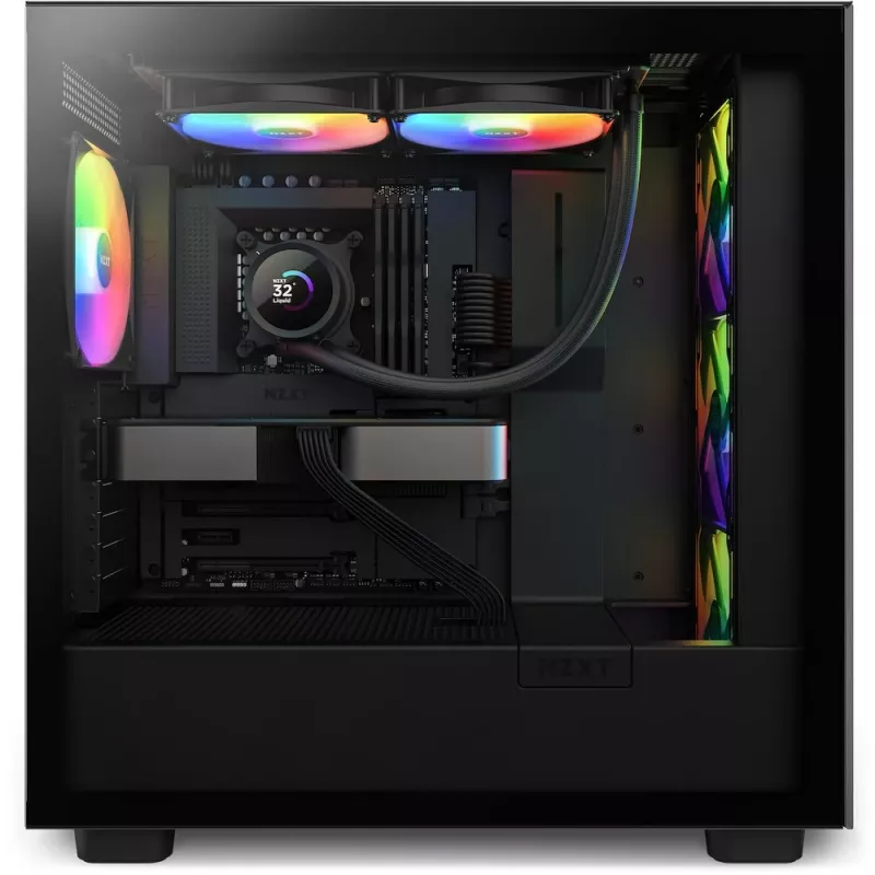 Vandens aušintuvas NZXT Kraken 280 RGB 14 cm Juodas