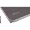 Stalas Outwell Coledale M pilkas – aliumininis stalviršis ir rėmas, 680×1000 mm, aukštis 56 cm