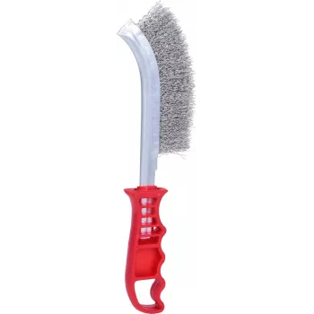 Šepečiai vieliniai ks tools 201.2300, 250 mm, plieniniai šereliai, rankiniai