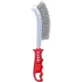 Šepečiai vieliniai ks tools 201.2300, 250 mm, plieniniai šereliai, rankiniai