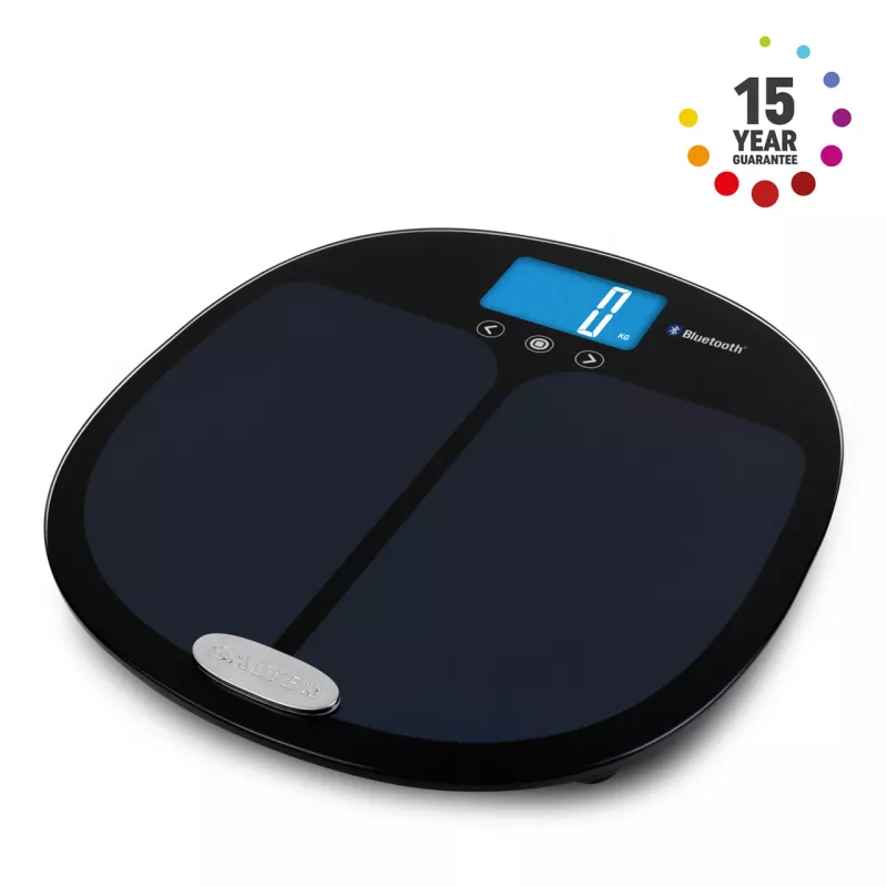 Salter 9192 BK3R Curve Bluetooth Smart Analyser – kūno analizės svarstyklės