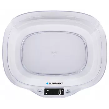 Virtuvinės svarstyklės su dubeniu Blaupunkt FKS501 - 5 kg, 1 g, juodos