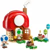 LEGO Super Mario vakarėlis Toad namelyje 72041 – konstruktorius su interaktyviais žaidimo elementais