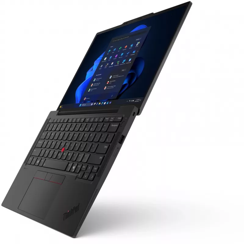 Lenovo ThinkPad X13 Gen 6 (Intel) 21RK003UGE nešiojamasis kompiuteris, Intel Core Ultra 5 225U, 13,3 colio (33,8 cm) WUXGA, 16 GB LPDDR5x, 512 GB SSD, 4G LTE, Windows 11 Pro, vokiška klaviatūra, juodas