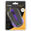 Yenkee YMS 1015PE SUVA laidinė pelė USB, 3 mygtukai, guminis paviršius