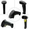 Rankinis 1D/2D laidinis brūkšninių kodų skaitytuvas QOLTEC 50853 – USB, ABS korpusas, 1,65 m laidas, 97×65×167 mm, 105 g