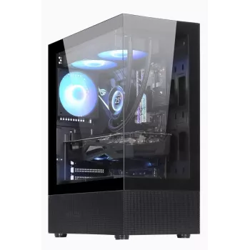 Korpusas | GOLDEN TIGER | Pagrindinės plokštės formatai ATX/micro ATX | Juoda | Midi Tower | Raider DK-6 | RAIDERDK6