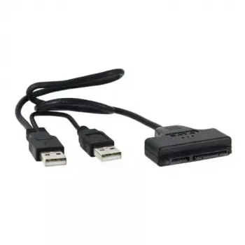 USB 2.0 Type-A – SATA 7+15Pin adapteris